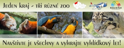 Jeden kraj &ndash; jedna vstupenka &ndash; tři různ&eacute; zoo