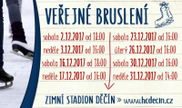 Prosincov&eacute; veřejn&eacute; bruslen&iacute;